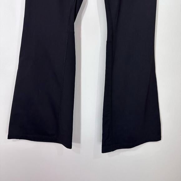 Athleta Peak Hybrid Fleece Pants Flare Lined | Black | SZ M - Picture 7 of 13